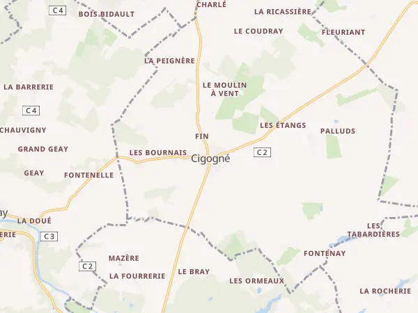 Plan de Cigogné