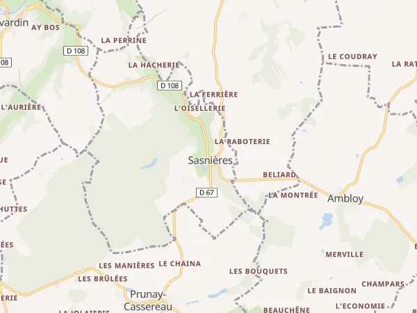 Plan de Sasnières