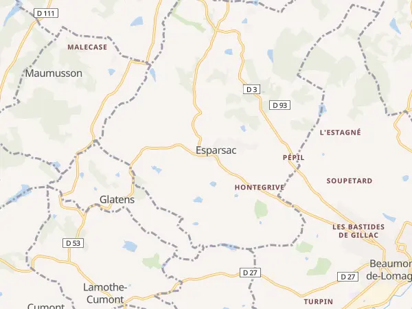 Plan de Esparsac