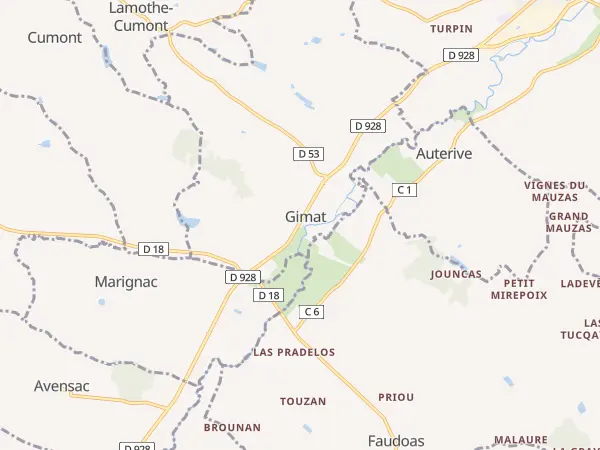 Plan de Gimat