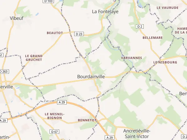 Plan de Bourdainville