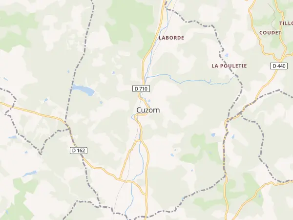 Plan de Cuzorn