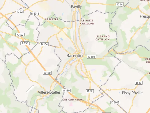 Plan de Barentin