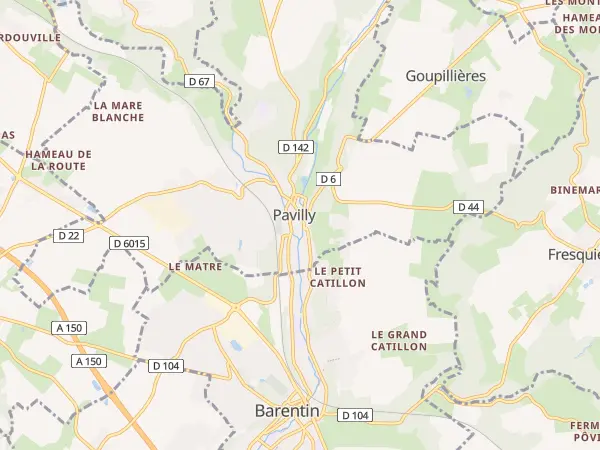 Plan de Pavilly