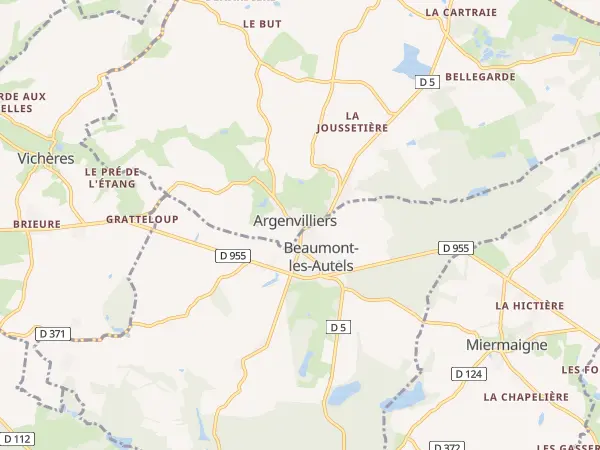 Plan de Argenvilliers