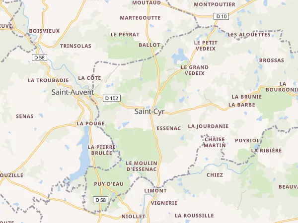 Plan de Saint-Cyr