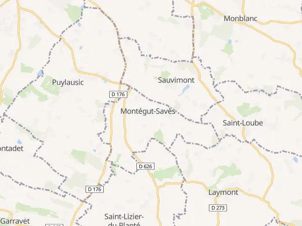 Plan de Montégut-Savès
