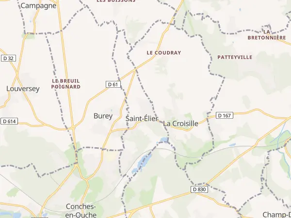 Plan de Saint-Élier