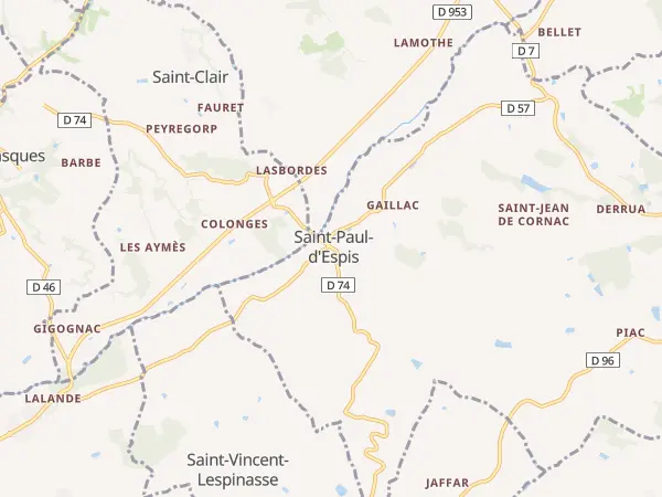 Plan de Saint-Paul-d’Espis