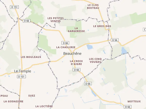 Plan de Beauchêne