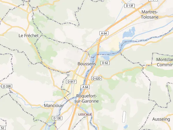 Plan de Boussens