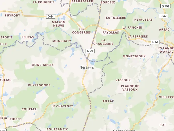 Plan de Firbeix