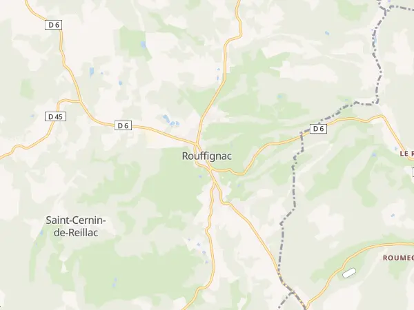 Plan de Rouffignac-Saint-Cernin-de-Reilhac