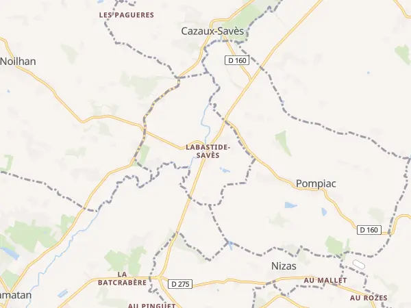 Plan de Labastide-Savès
