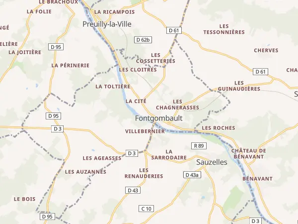 Plan de Fontgombault