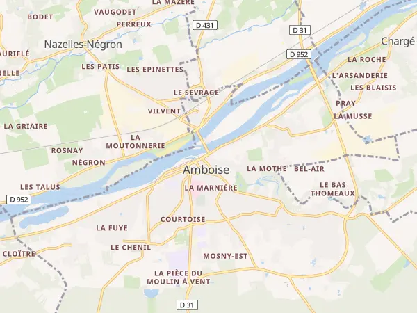 Plan de Amboise
