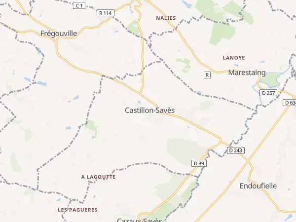Plan de Castillon-Savès