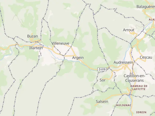 Plan de Argein
