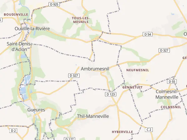 Plan de Ambrumesnil