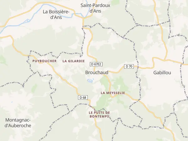 Plan de Brouchaud