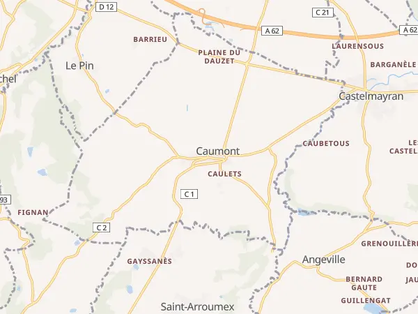 Plan de Caumont