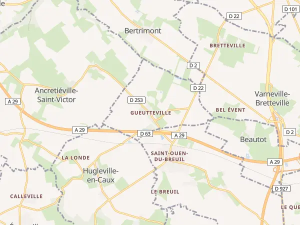 Plan de Gueutteville