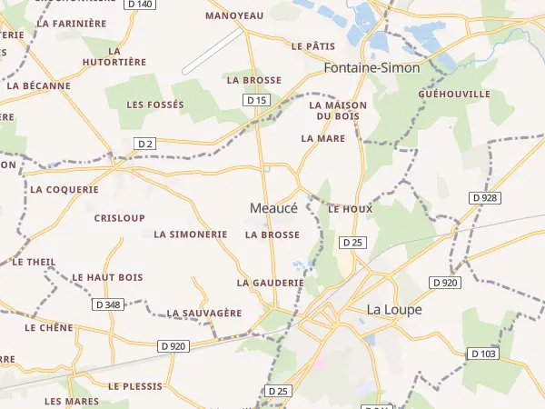 Plan de Meaucé