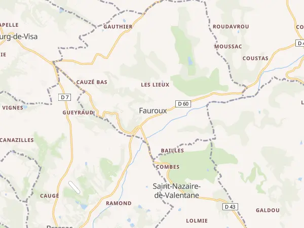 Plan de Fauroux