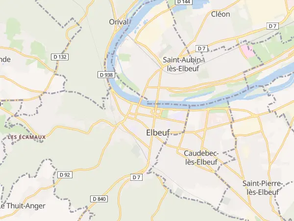 Plan de Elbeuf