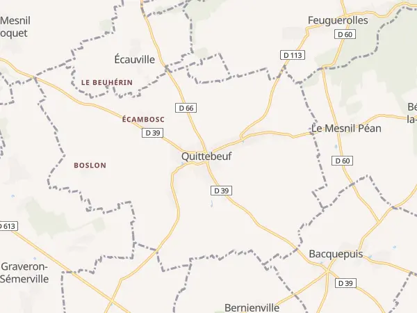 Plan de Quittebeuf
