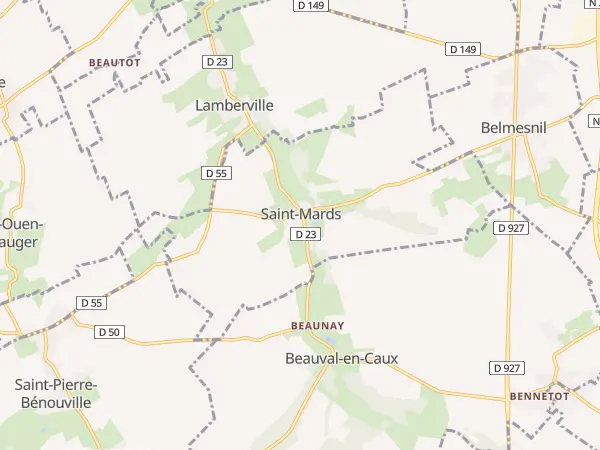 Plan de Saint-Mards