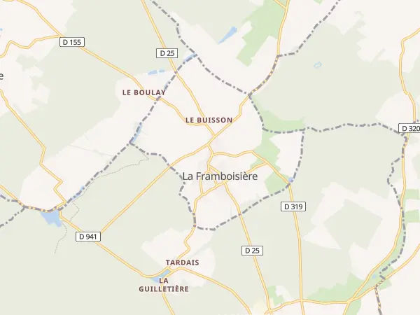 Plan de La Framboisière