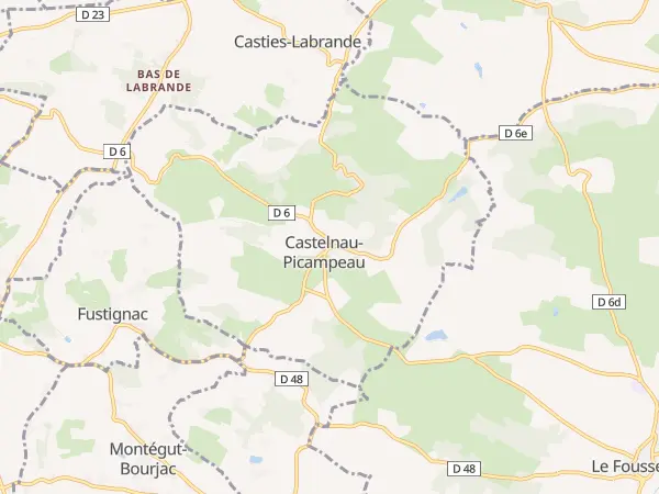 Plan de Castelnau-Picampeau