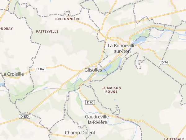 Plan de Glisolles
