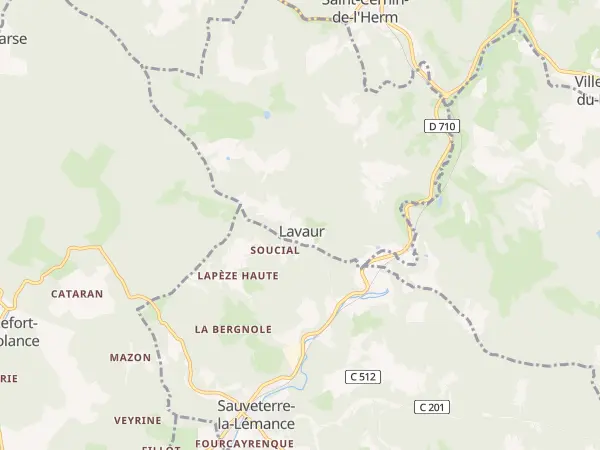 Plan de Lavaur