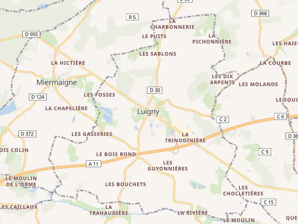 Plan de Luigny