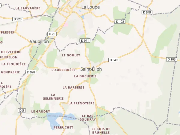 Plan de Saint-Éliph