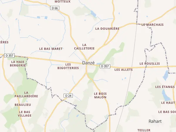 Plan de Danzé