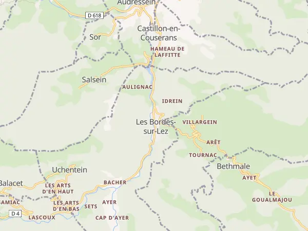 Plan de Bordes-Uchentein