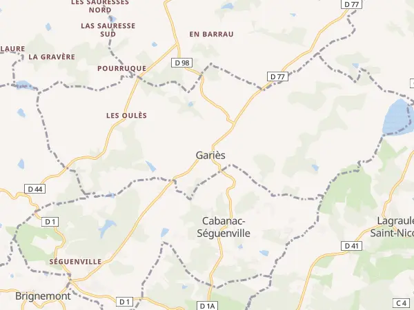 Plan de Gariès