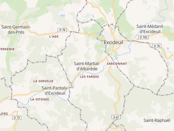 Plan de Saint-Martial-d’Albarède