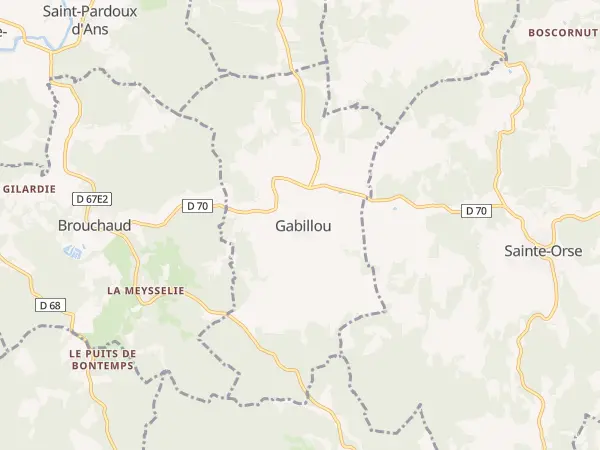 Plan de Gabillou
