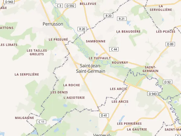 Plan de Saint-Jean-Saint-Germain