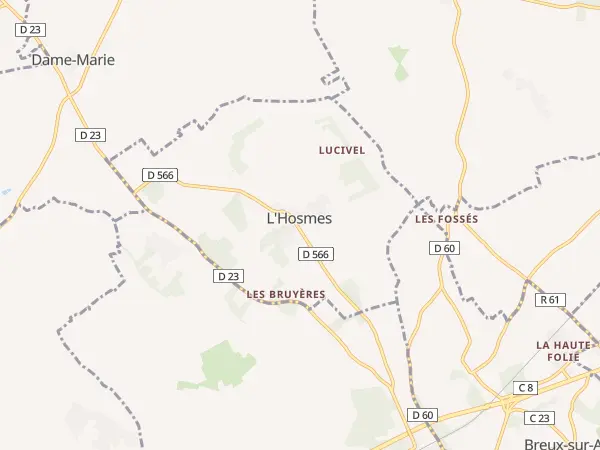 Plan de L’Hosmes