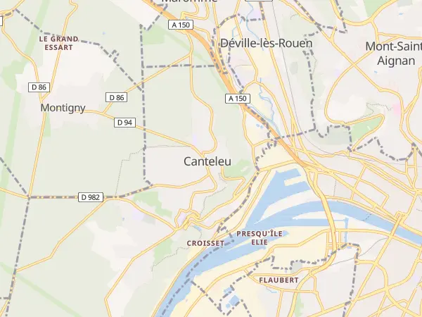 Plan de Canteleu