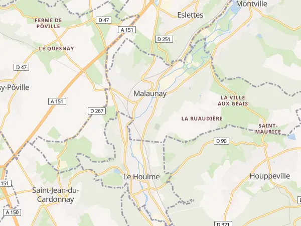 Plan de Malaunay