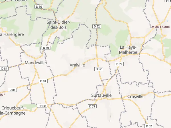 Plan de Vraiville