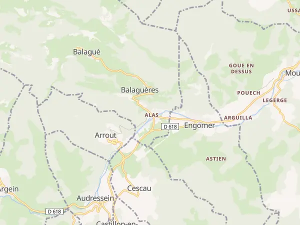 Plan de Balaguères