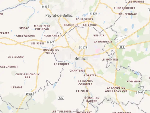 Plan de Bellac