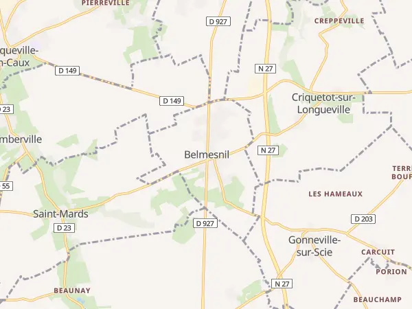 Plan de Belmesnil